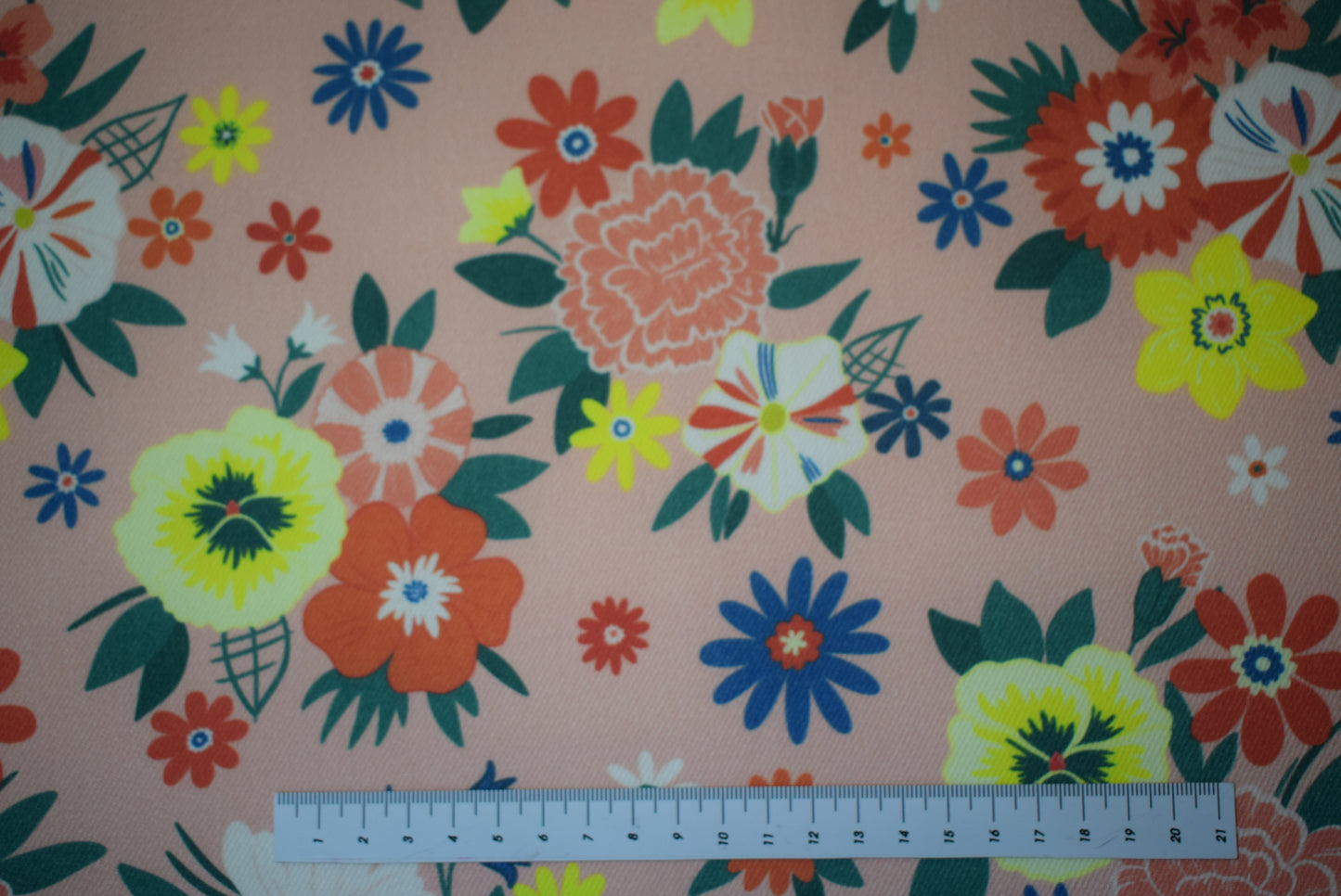 'Celia' Printed Twill (Fabric Godmother Collection)