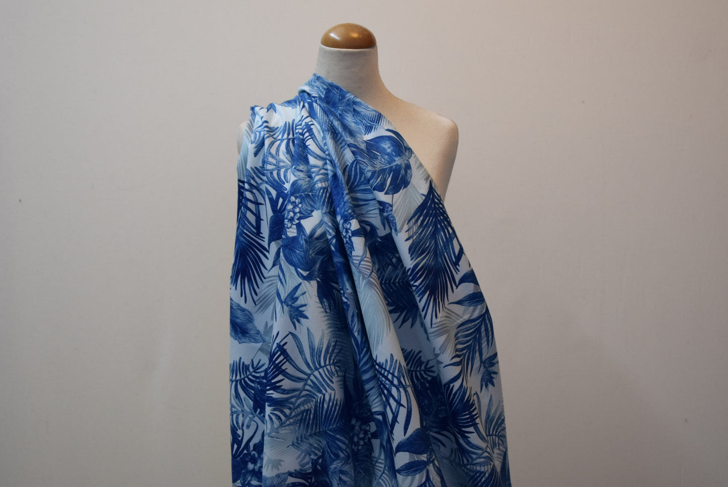 'Palm Silhouette' - Blue