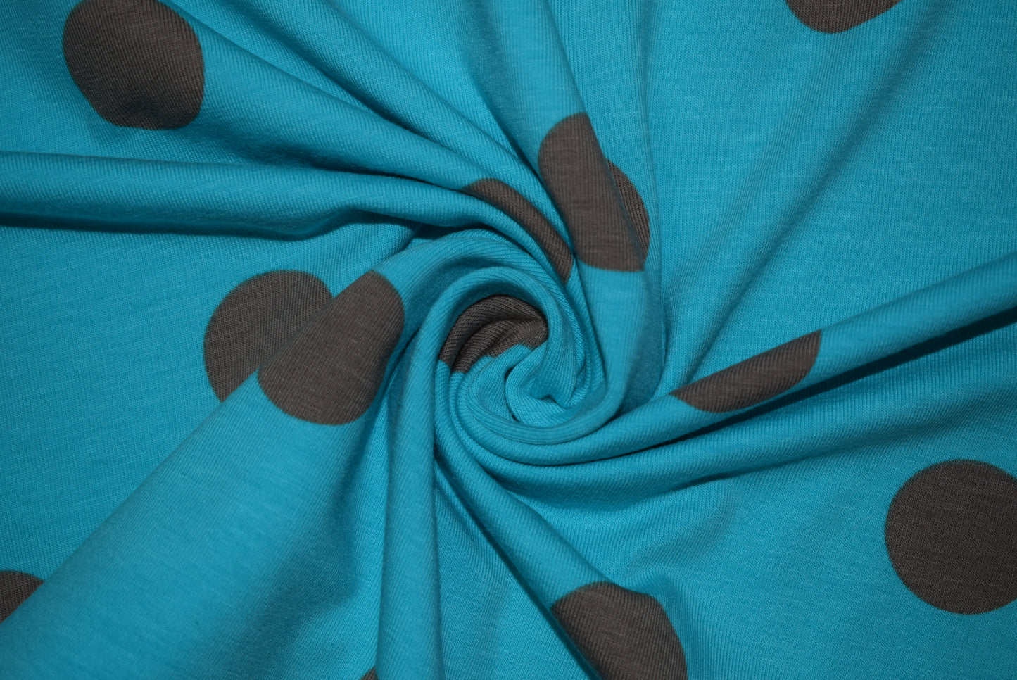 Grey Spot On Turquoise Jersey
