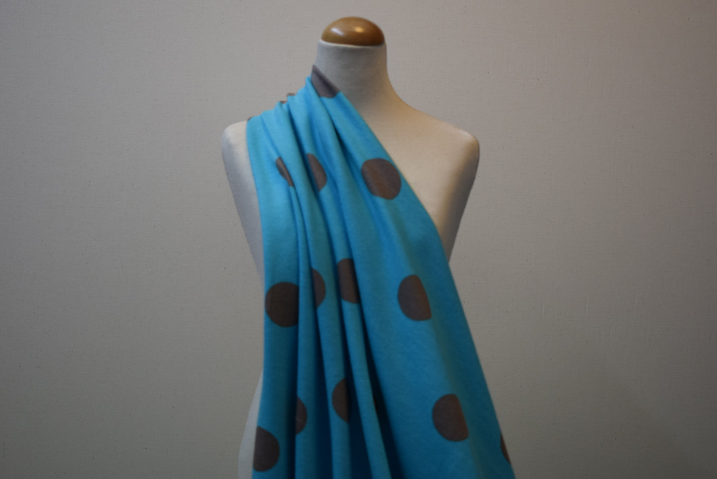 Grey Spot On Turquoise Jersey