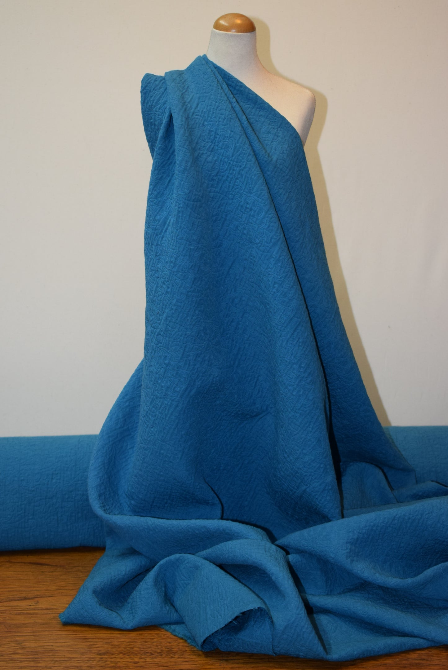 Matelassé Jacquard -Teal