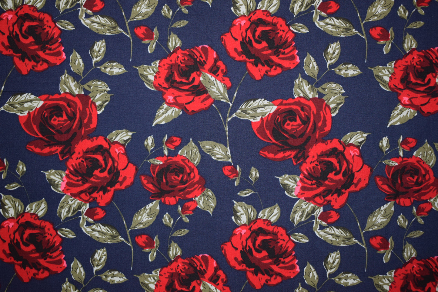 'Hendon Roses' with Stretch