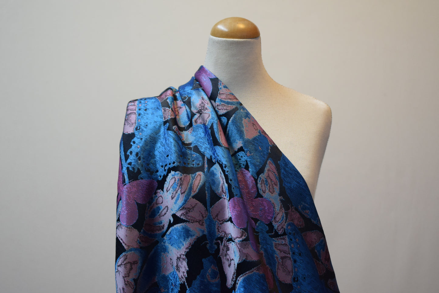 'Pink Avenue' Butterflies Jacquard