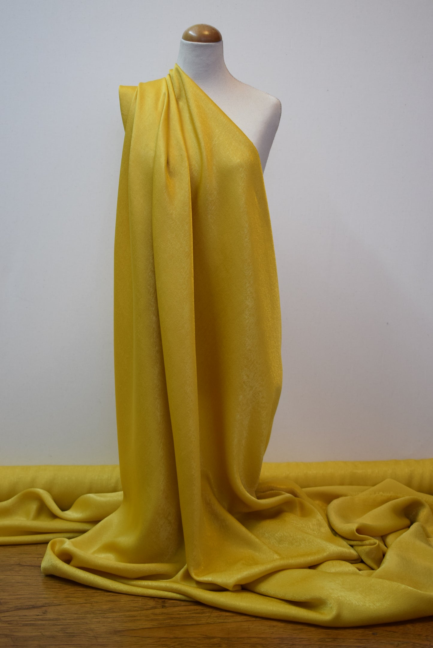 'Silk Velvet' Satin - Ochre