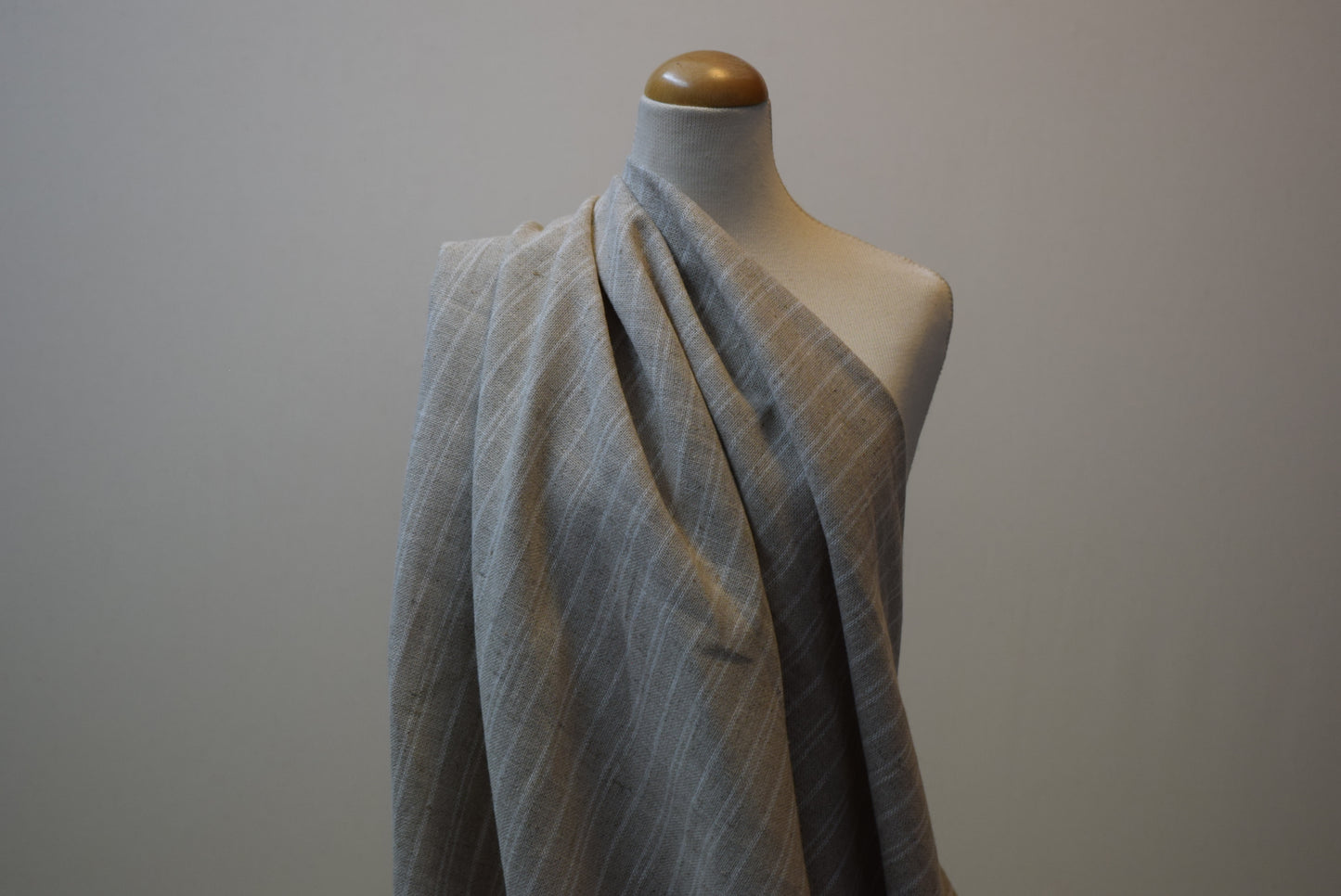 'Tibet' Natural/Ivory Stripe