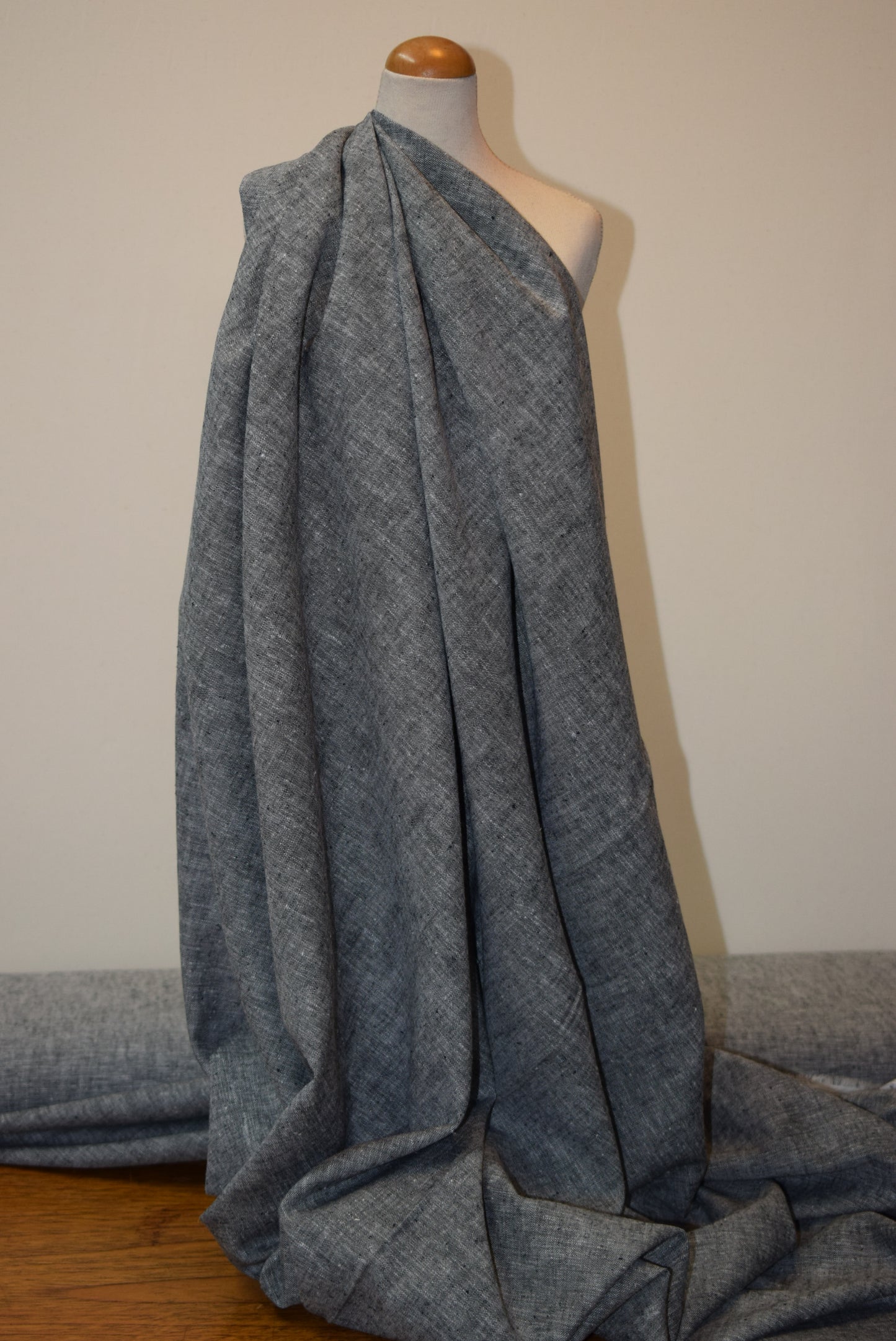 Chambray Type - Grey