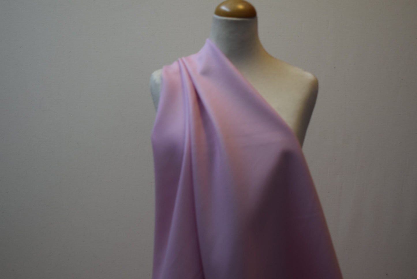 Sugar Pink Sateen Suiting