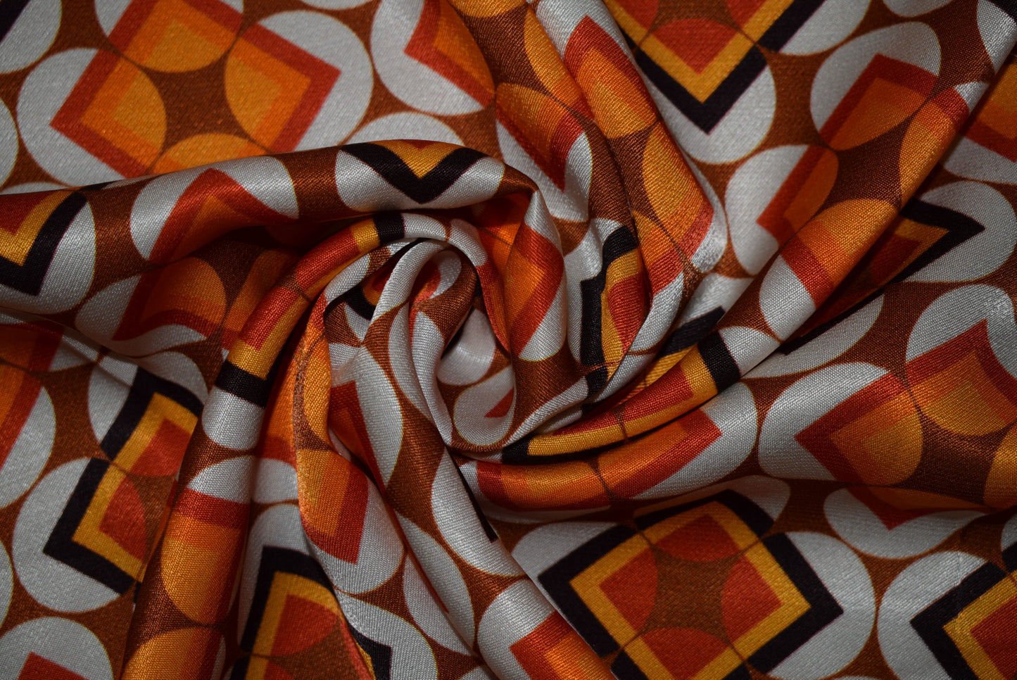 'Tessa' Satin - Orange