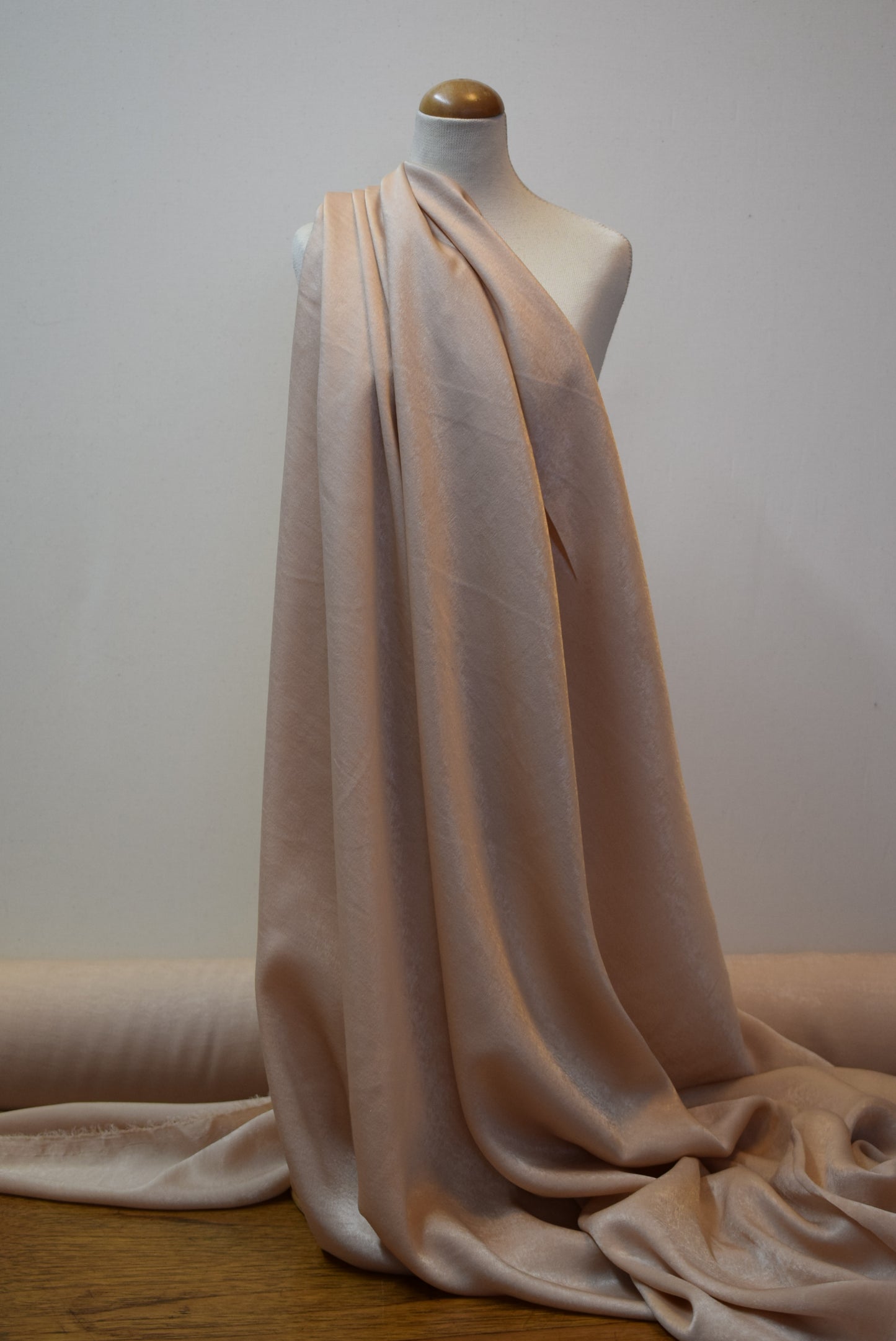 'Silk Velvet' Satin - Ochre