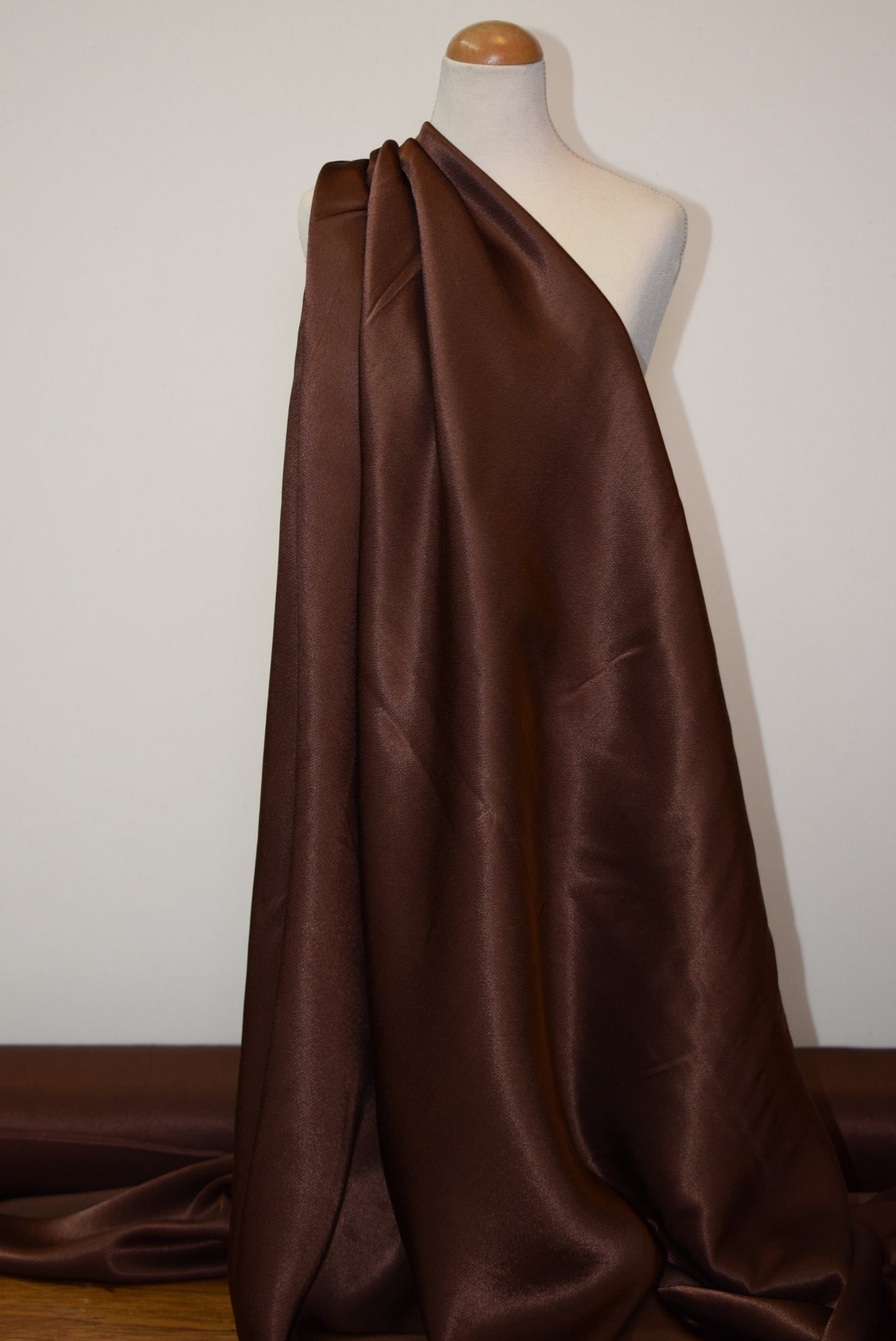 'Bardot' Viscose Satin - Emerald (Fabric Godmother Collection)