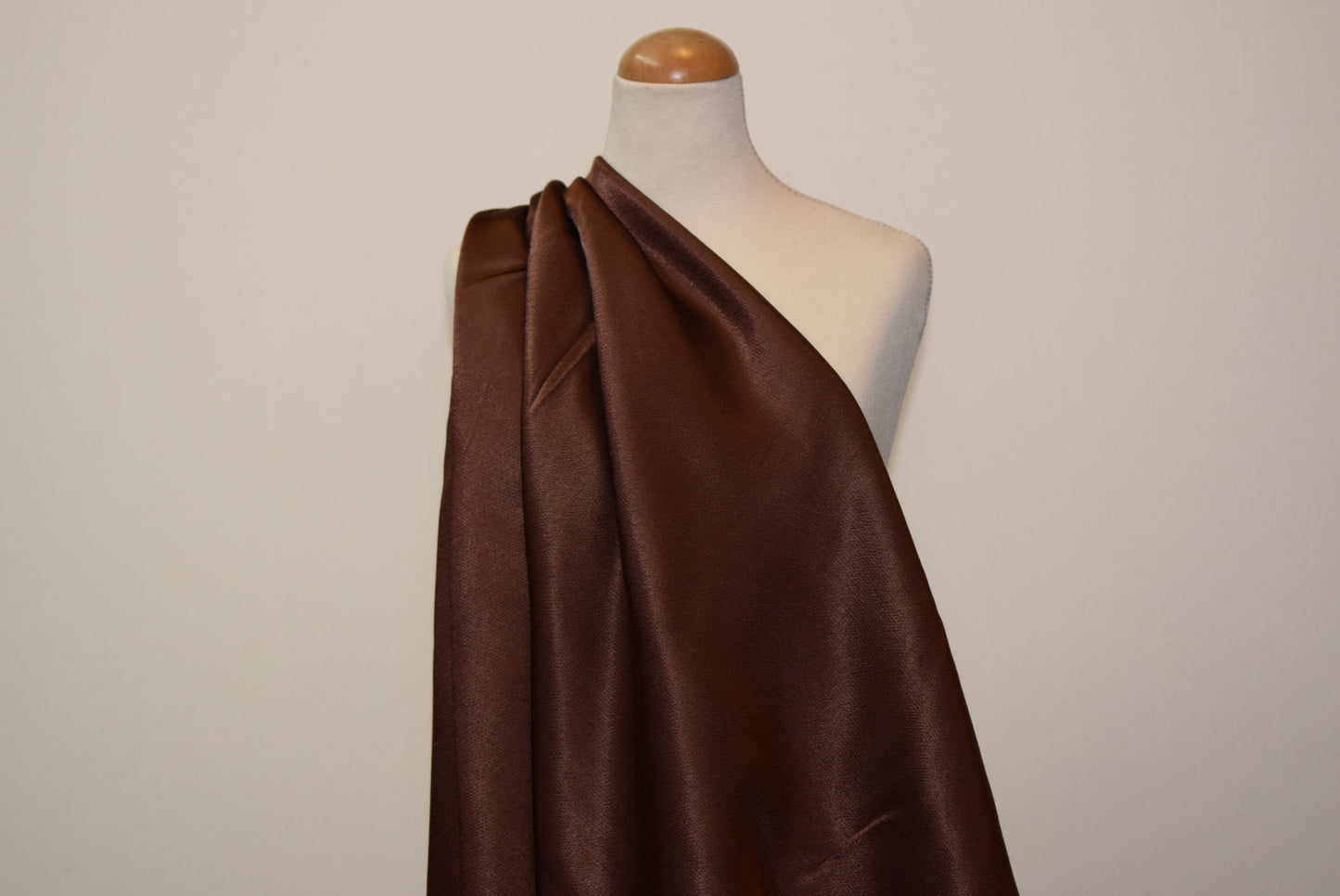 'Bardot' Viscose Satin - Emerald (Fabric Godmother Collection)