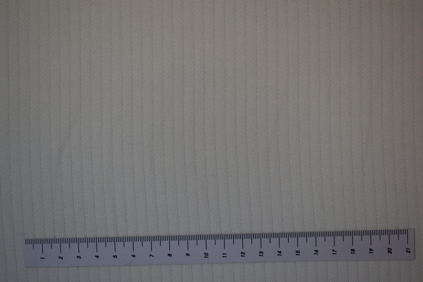 Heavy Ribbed Fleece Back Jersey - Ivory