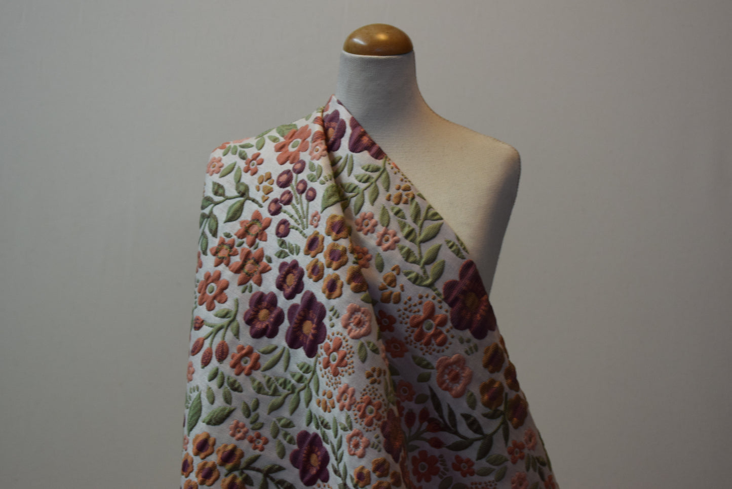 'Elizabeth' Brocade - Olive