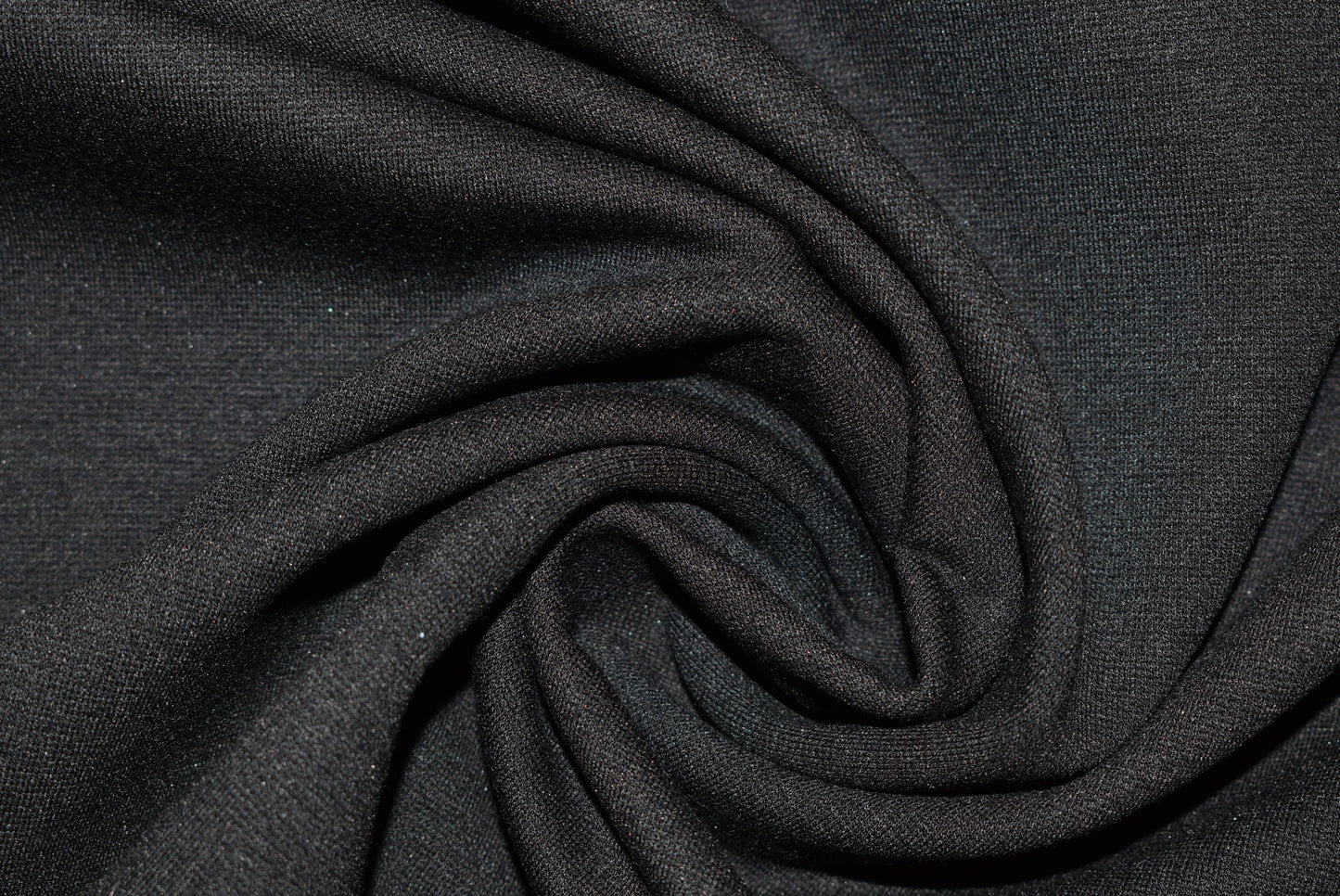 'Luxe' Ponte de Roma Jersey - Black