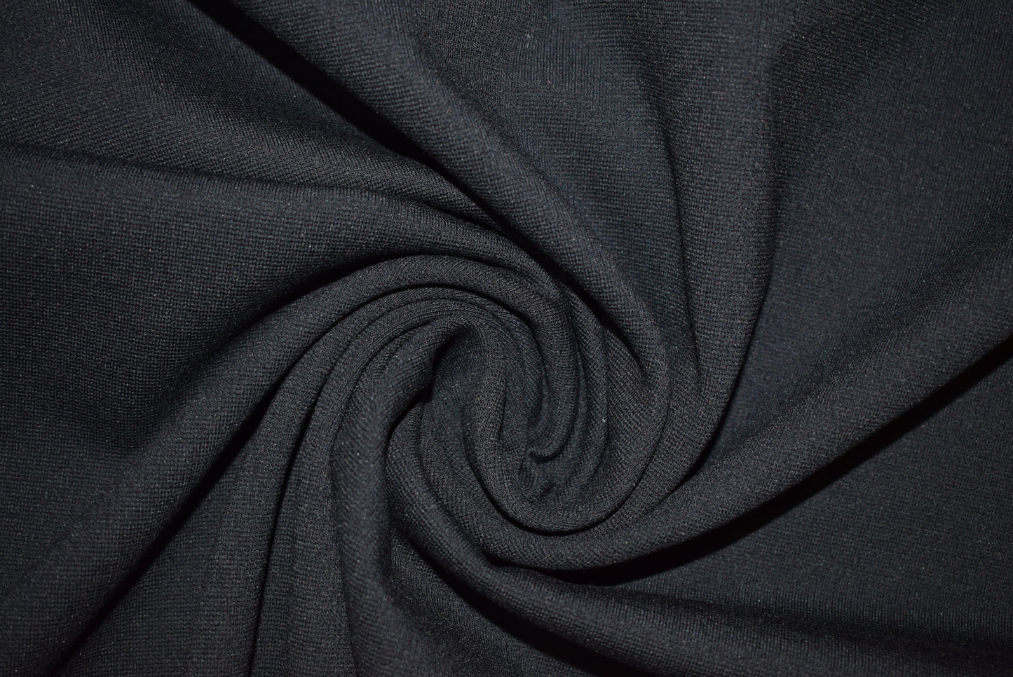 'Luxe' Ponte de Roma Jersey - Black