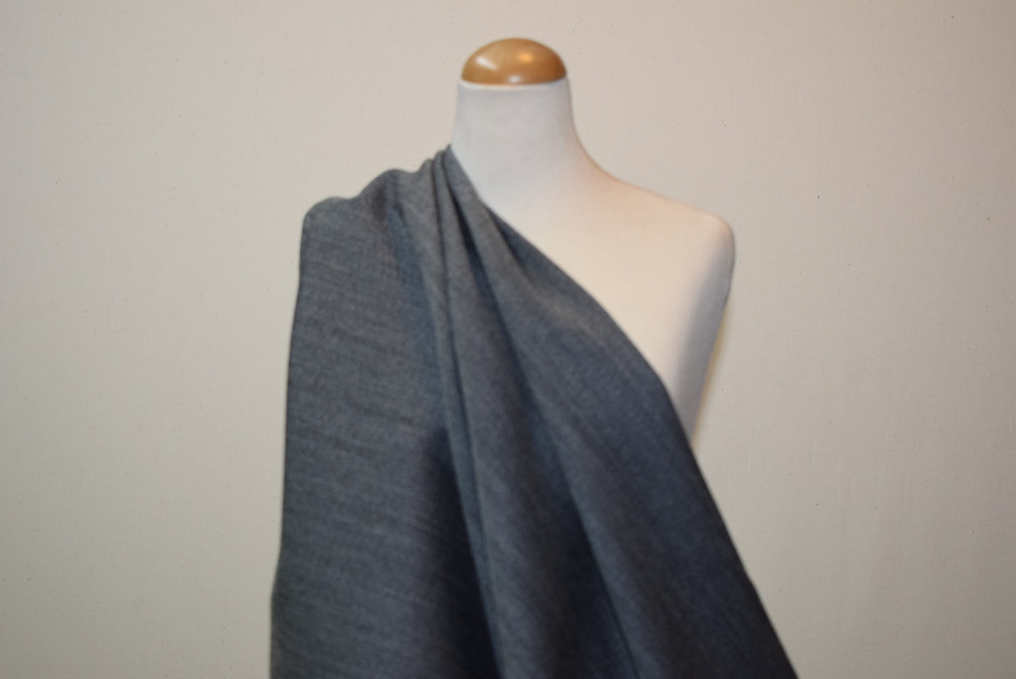 Marled Grey Italian Serge