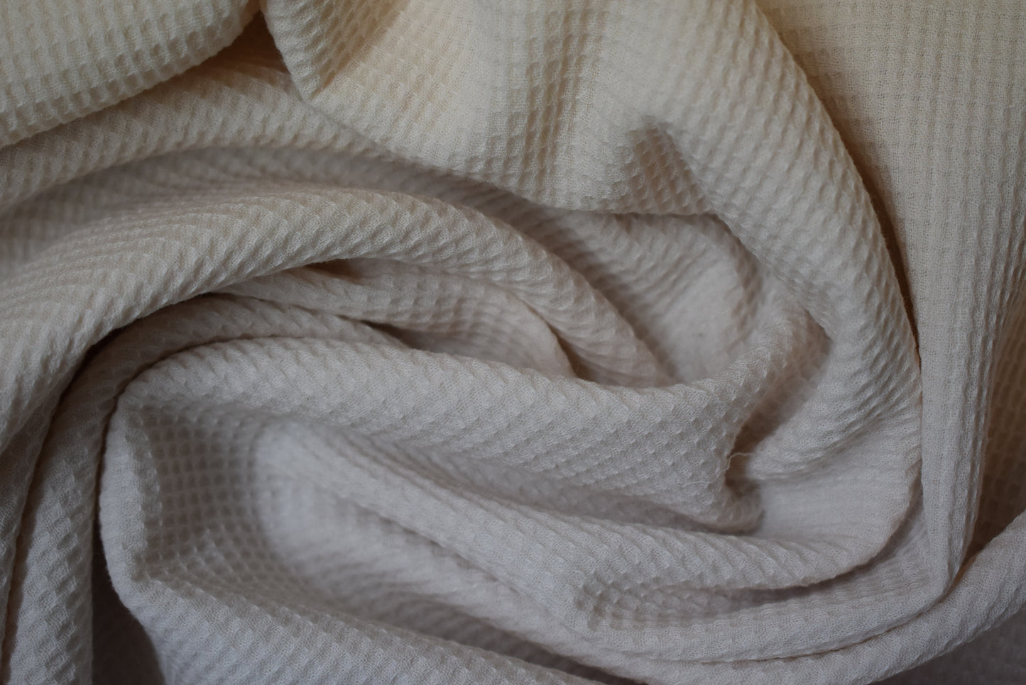 'Waffle Crepe' - Shell Pink