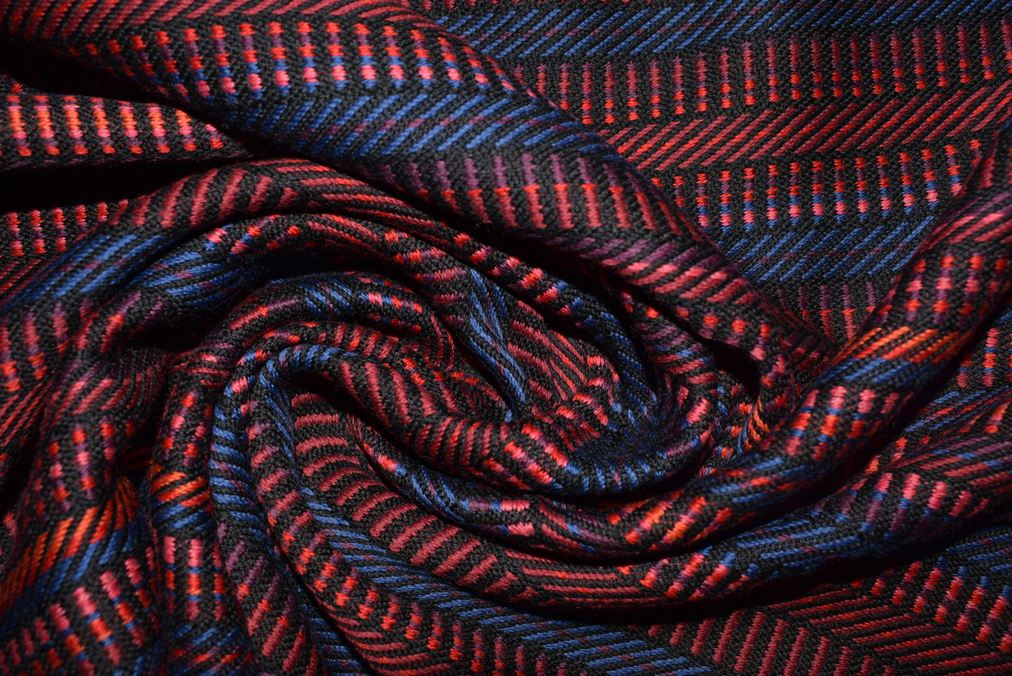 Multi Folkweave Crosswise Tweed