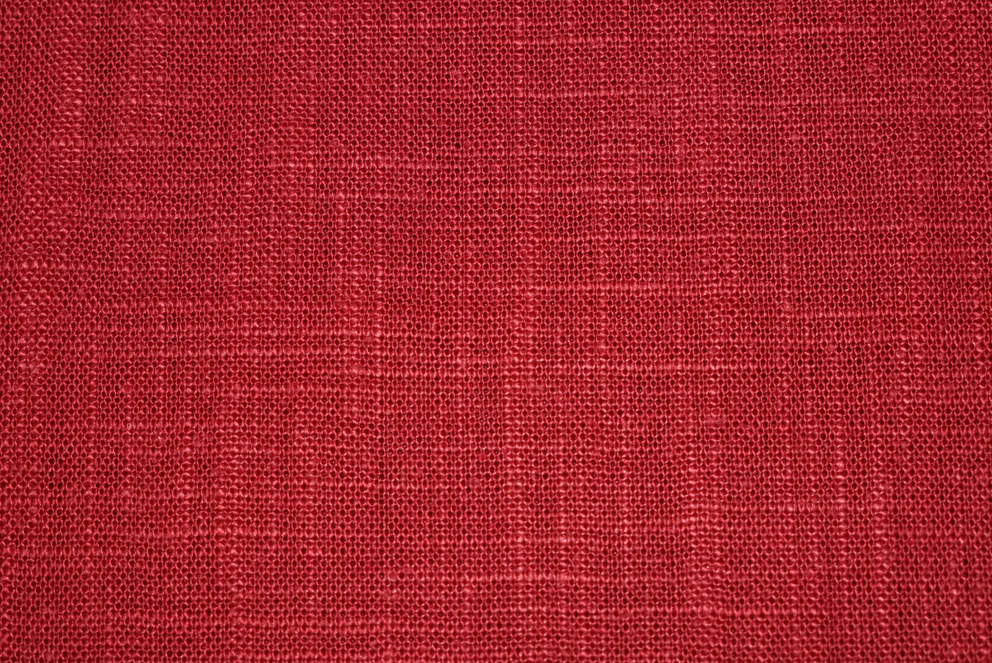 Washed Ramie linen - Dark Red