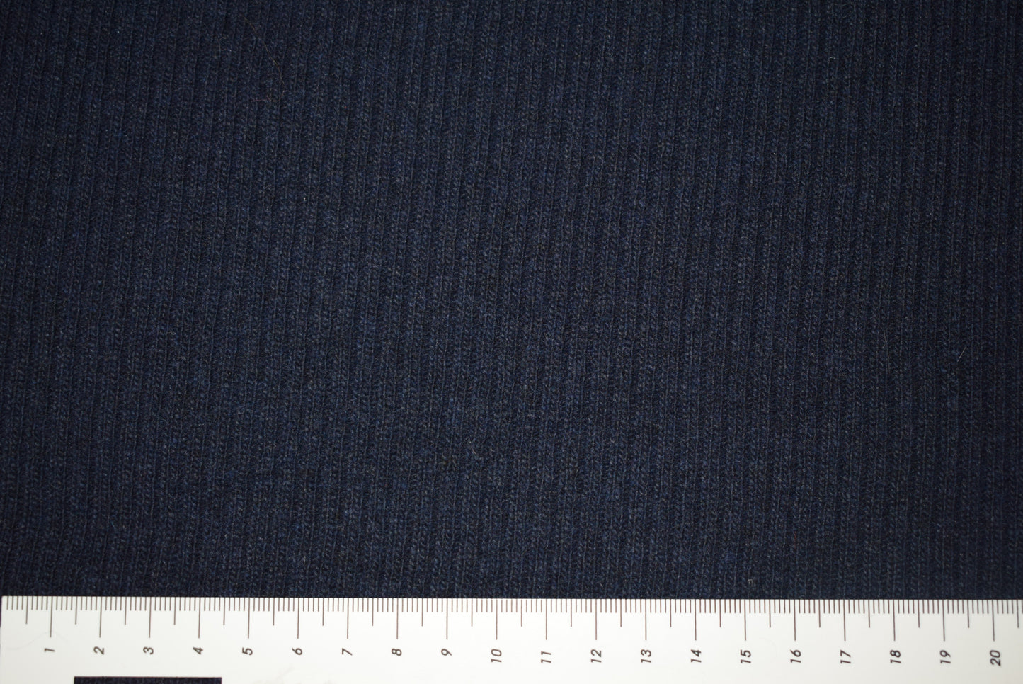 Navy Ribbed Knit
