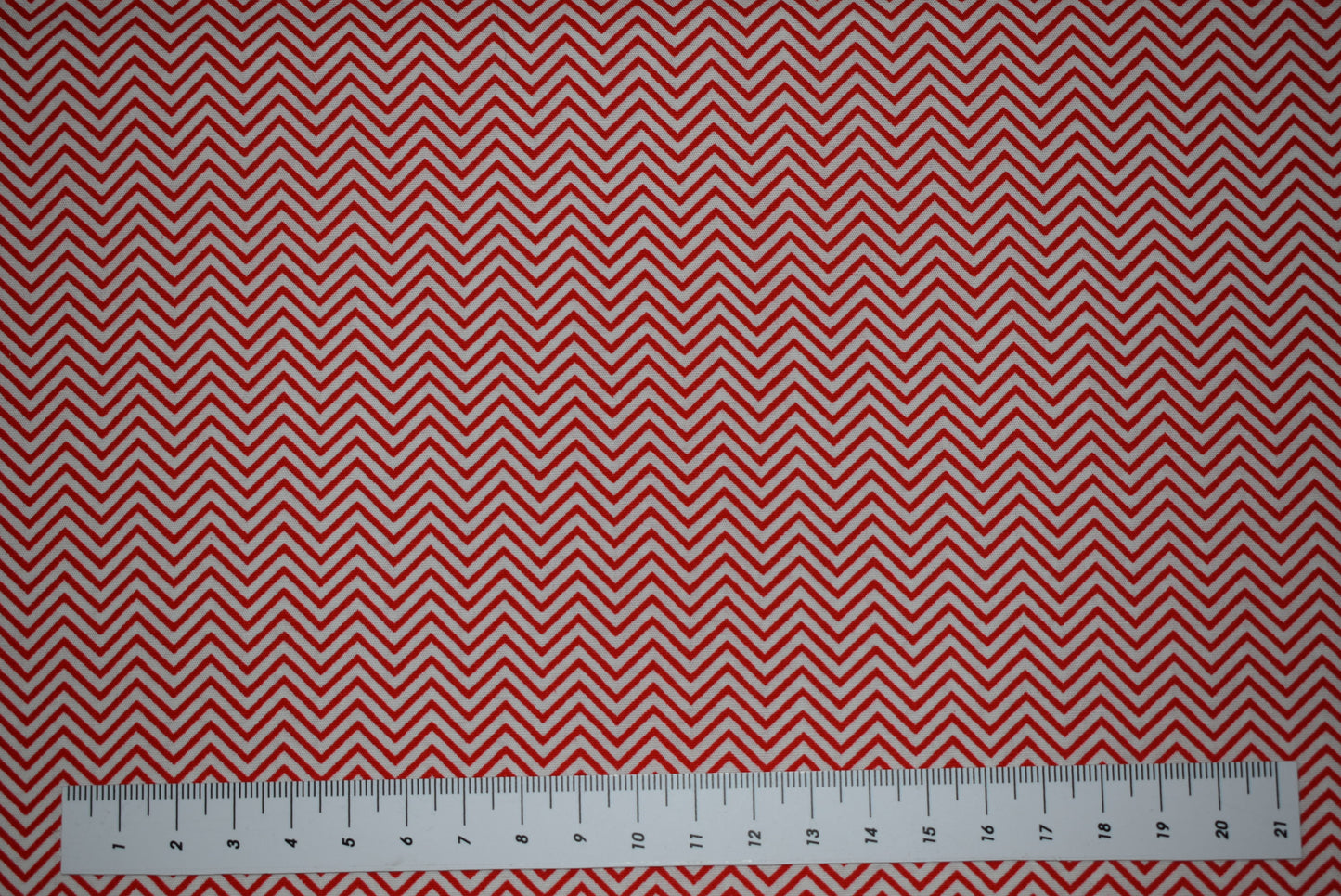 Red Mini Chevron