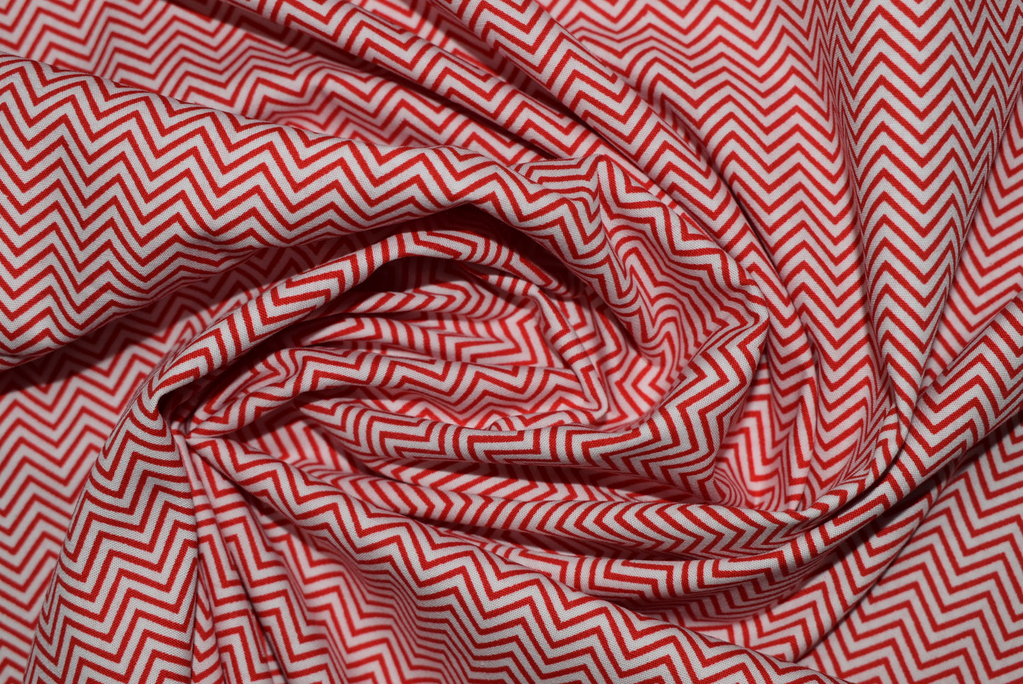 Red Mini Chevron