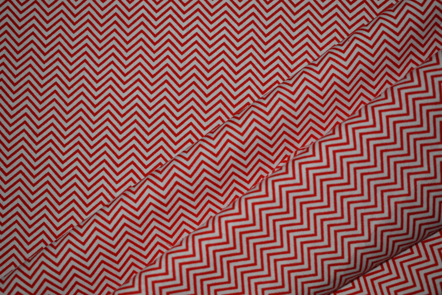 Red Mini Chevron