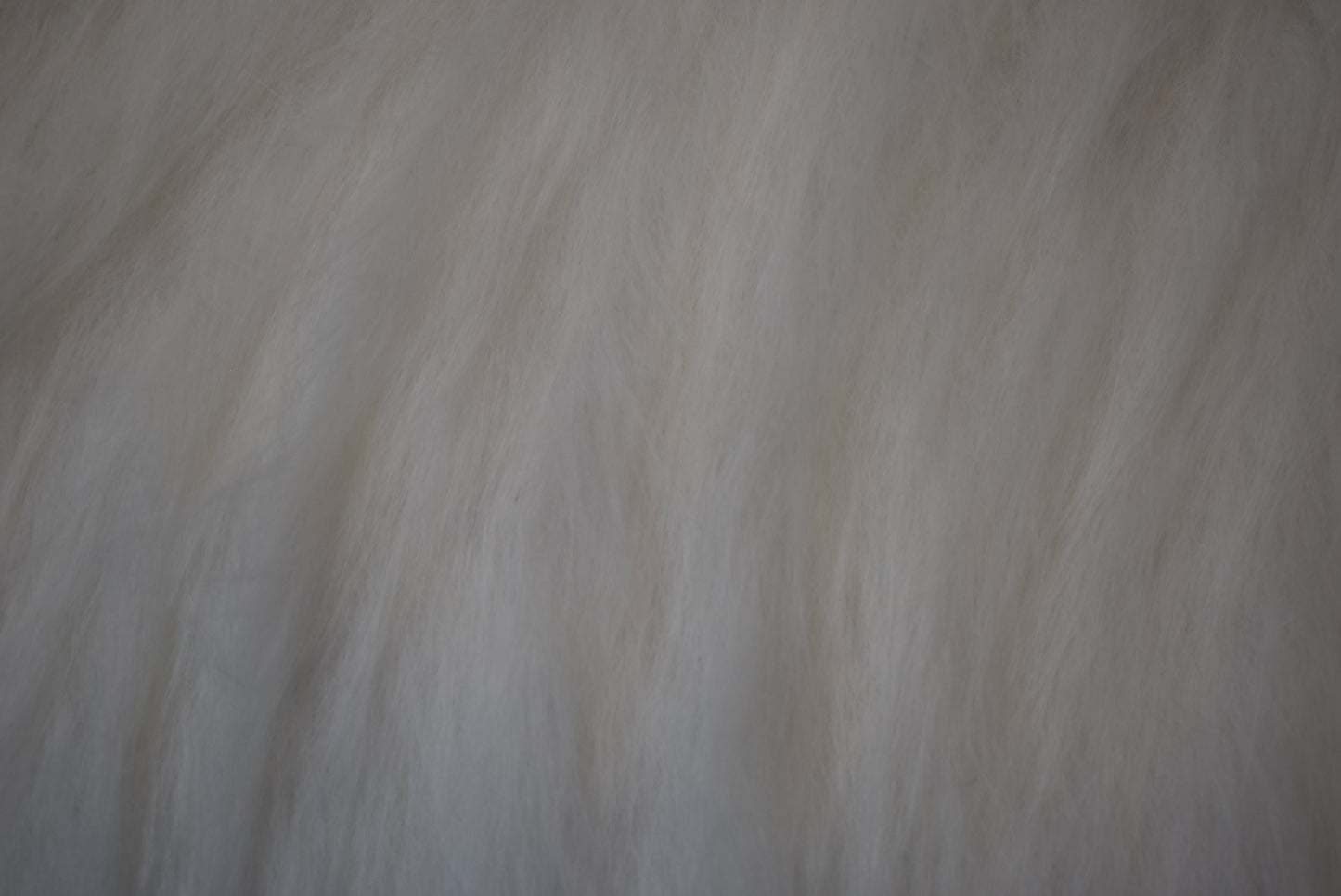 Long Hair Faux Fur - Black