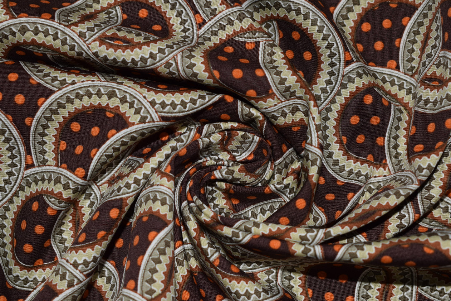 'Retro Ring' - Brown