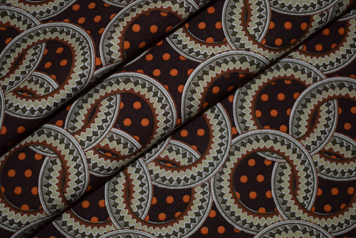 'Retro Ring' - Brown