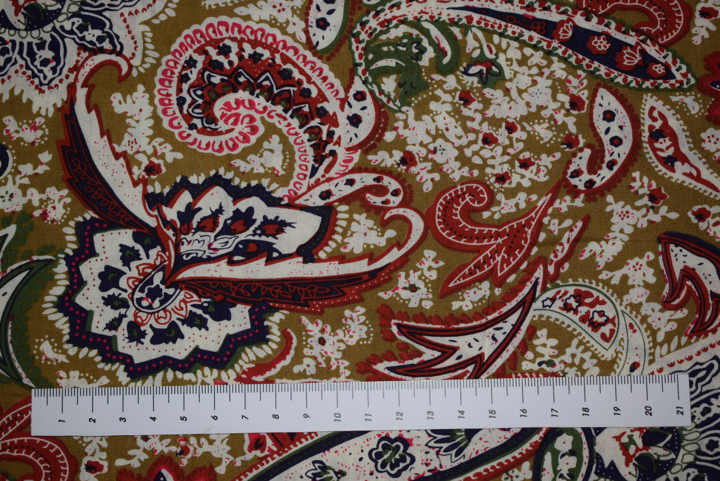 'Siam' Paisley - Mustard