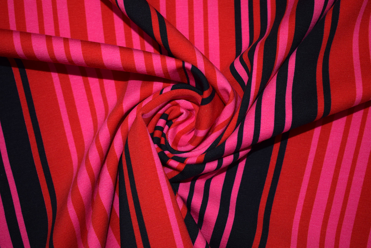 Multi-Stripe Jersey - Cerise