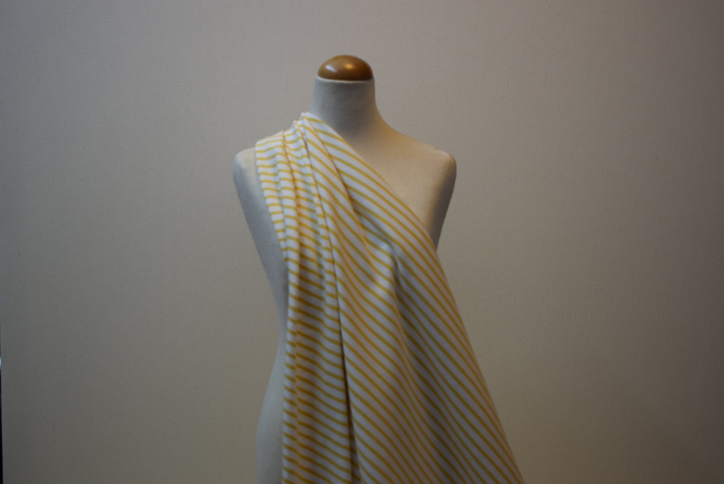 220grm Striped Jersey - Gold