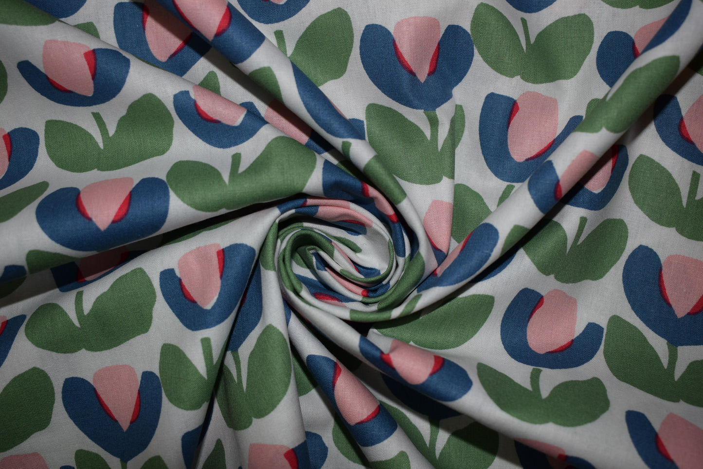 'Tulips of Amsterdam' printed lawn