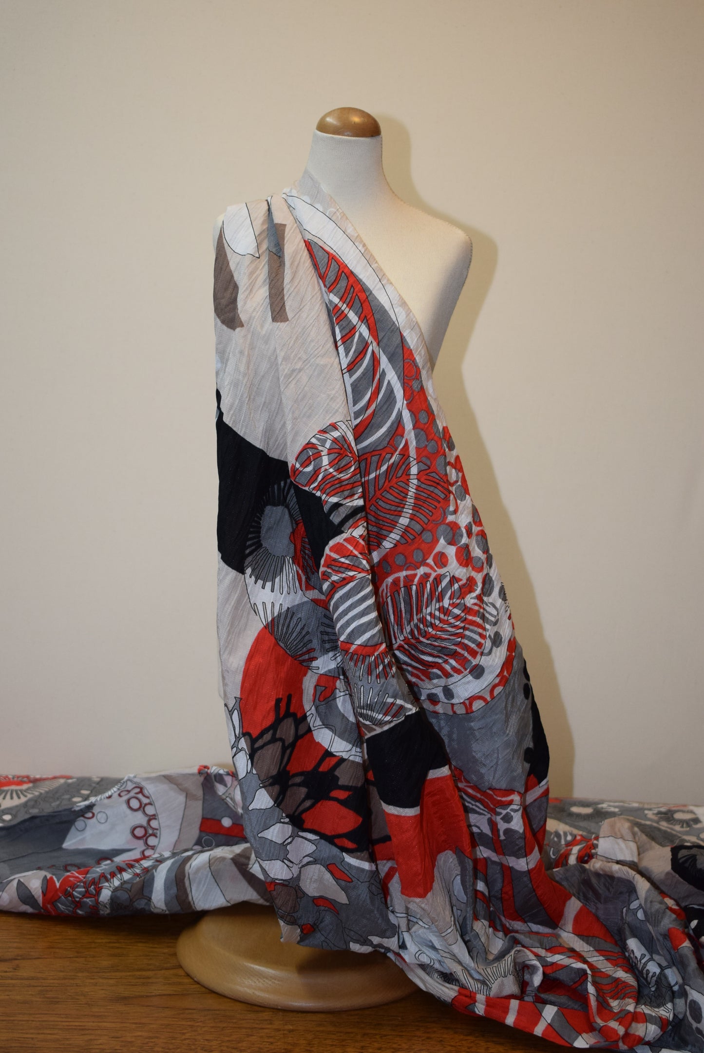 'Rebecca' Printed Crinkle