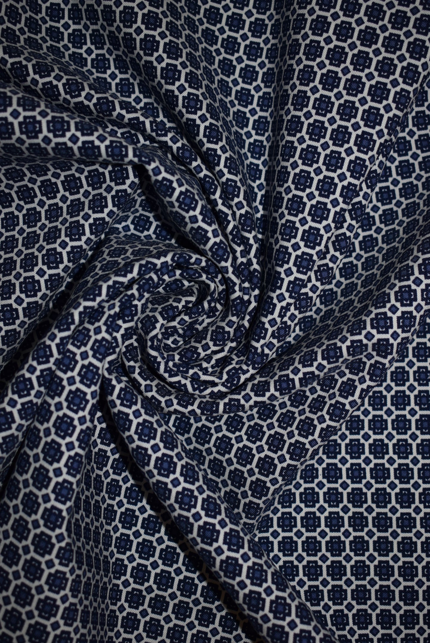 'Foulard' Print -Crosswise Stretch