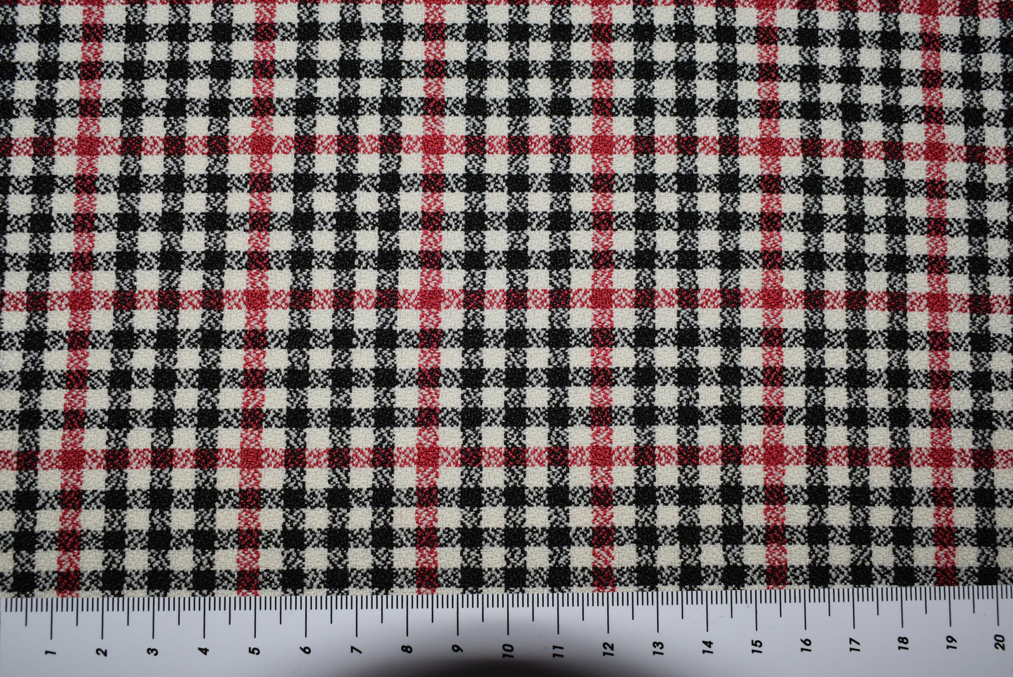 Crepe Checked Suiting