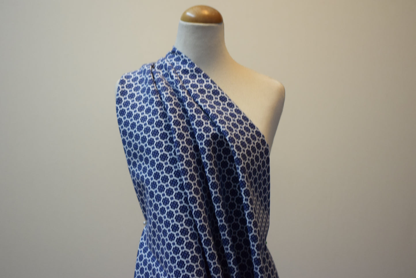 'Foulard' Print -Crosswise Stretch