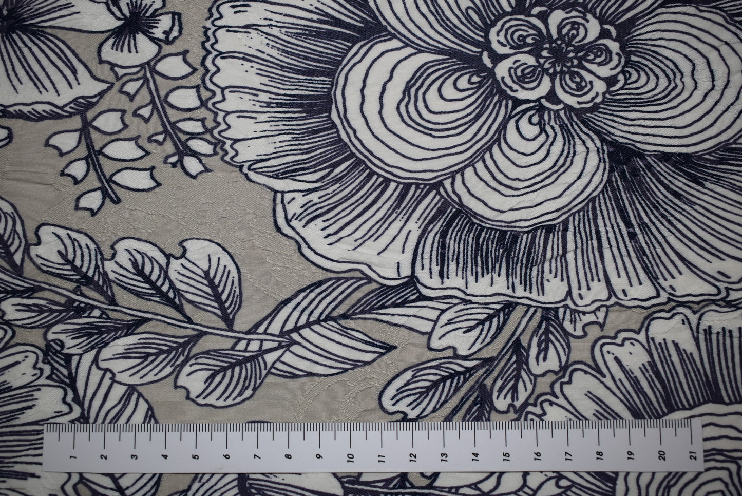 'Art Nouveau' Stretch Jacquard