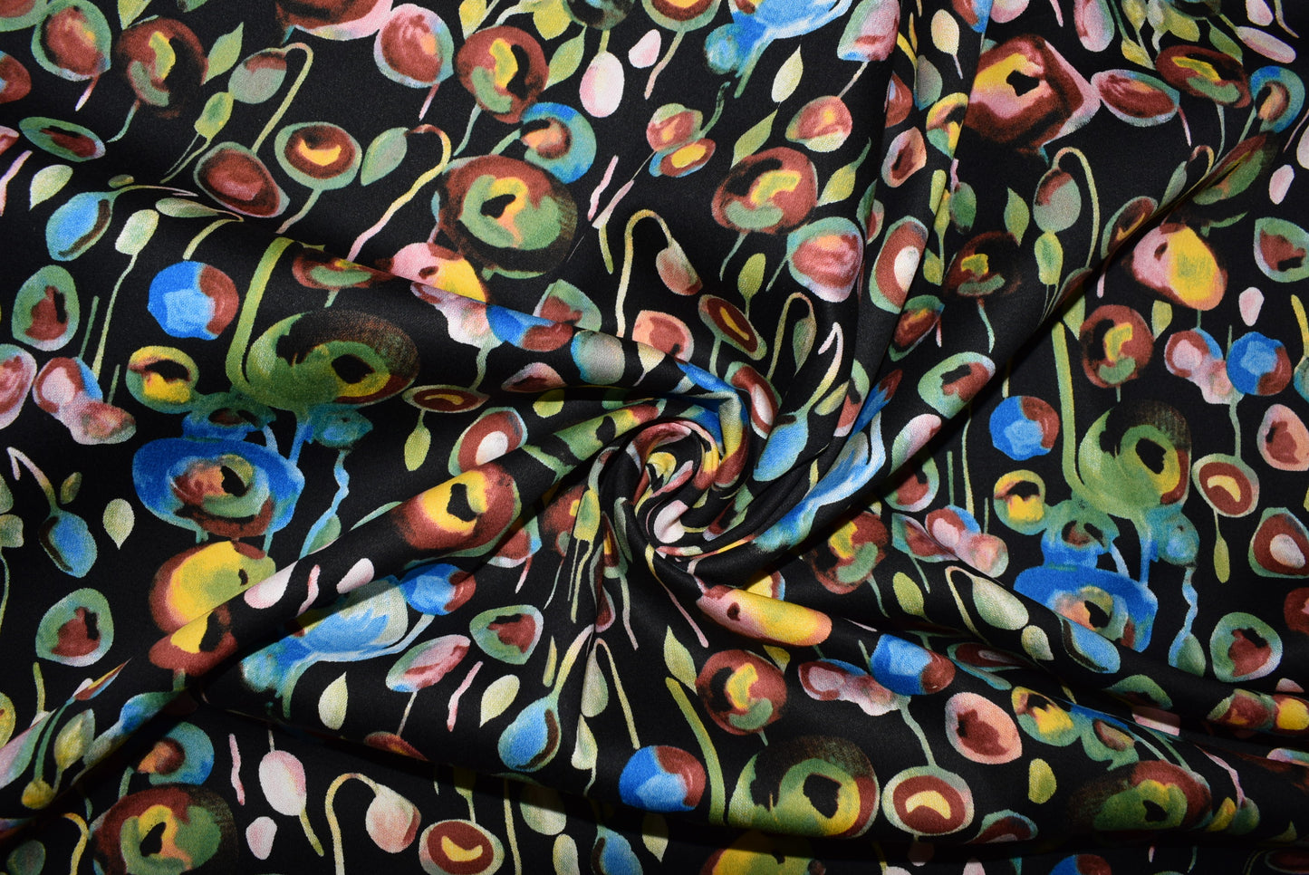 'New Shoots' Stretch Sateen