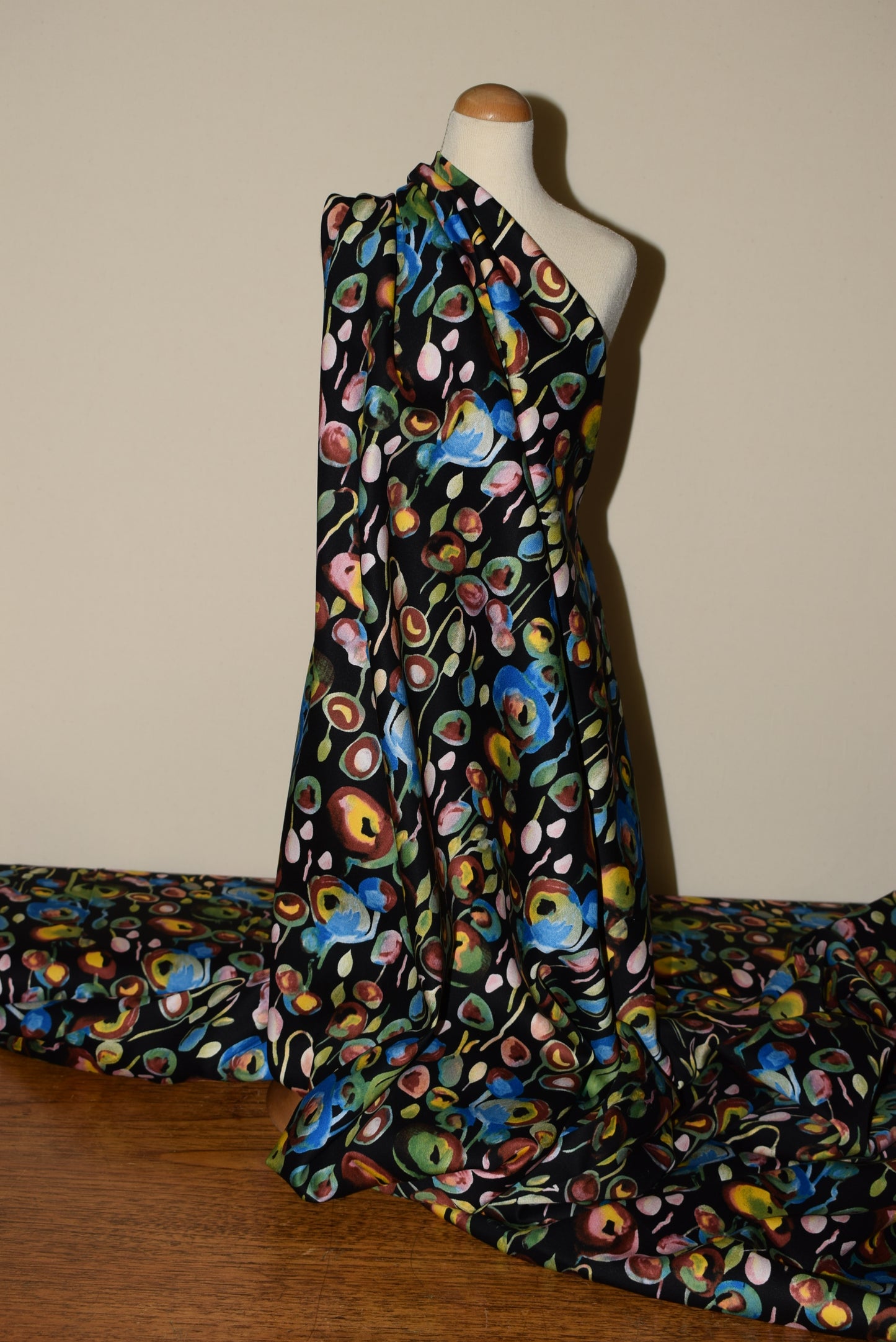 'New Shoots' Stretch Sateen