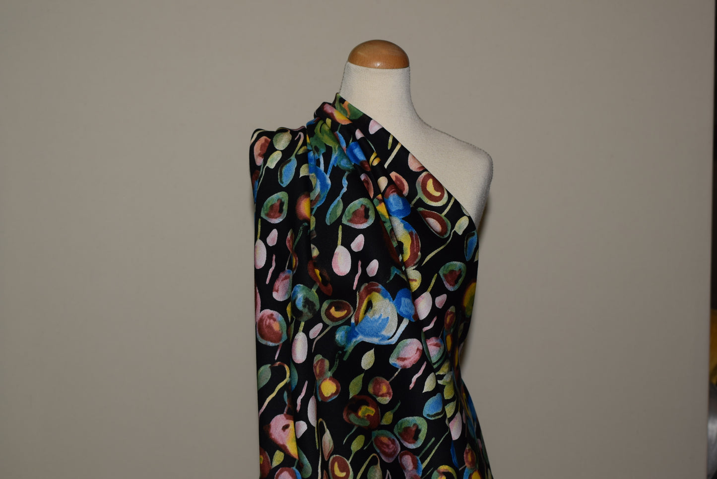 'New Shoots' Stretch Sateen