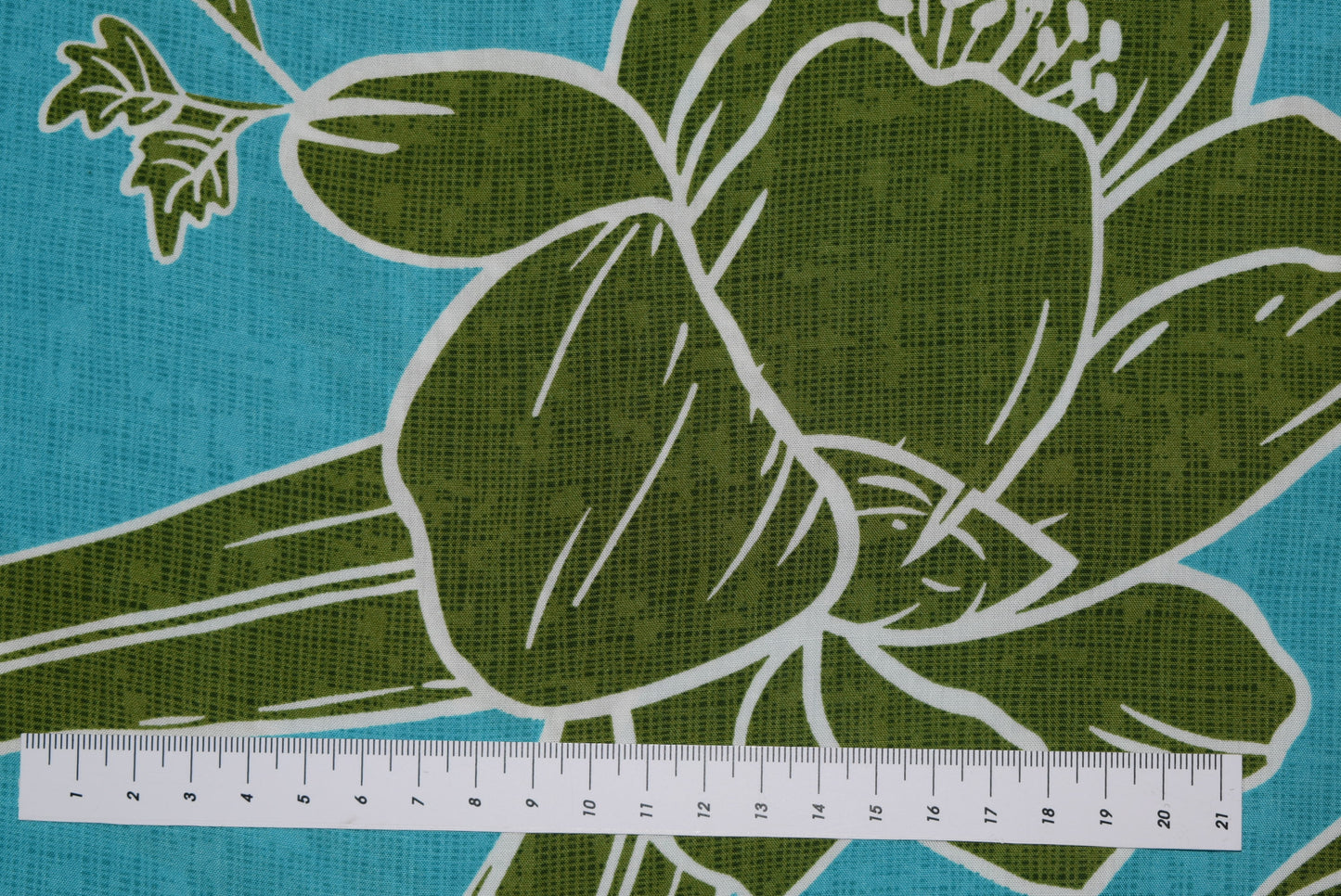 'Tonga' Turquoise/Leaf