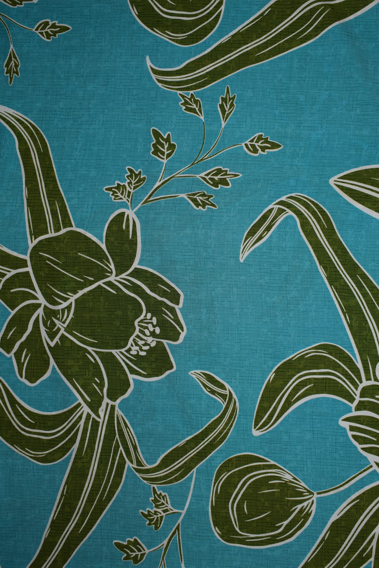 'Tonga' Turquoise/Leaf