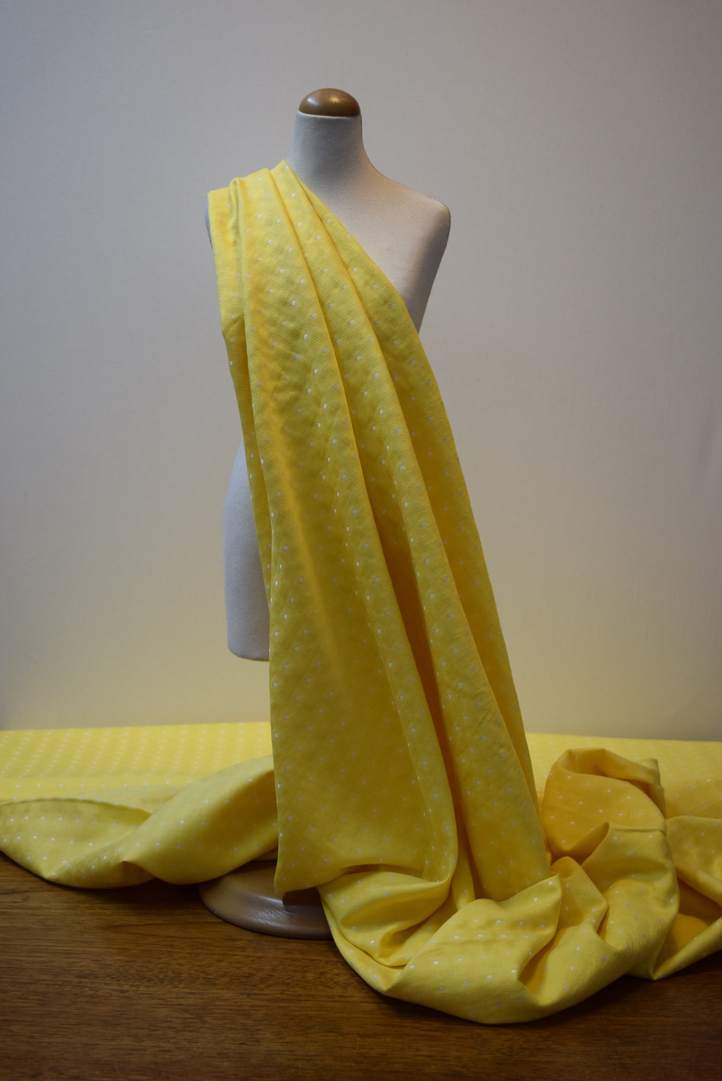 Spot Embroidered Linen