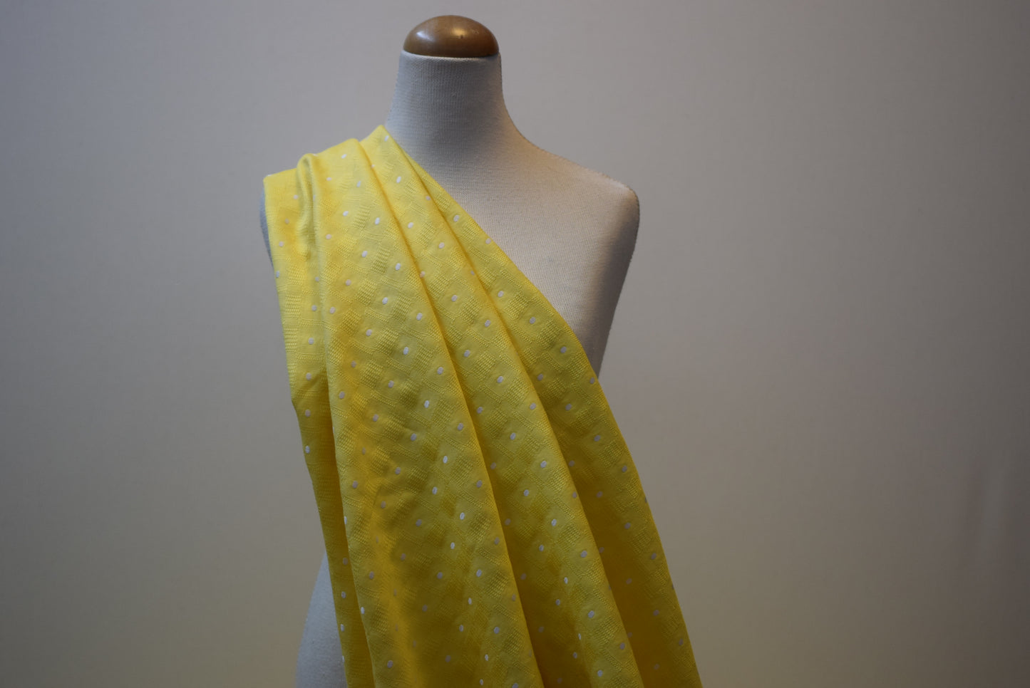Spot Embroidered Linen