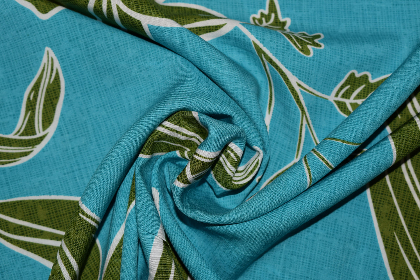 'Tonga' Turquoise/Leaf