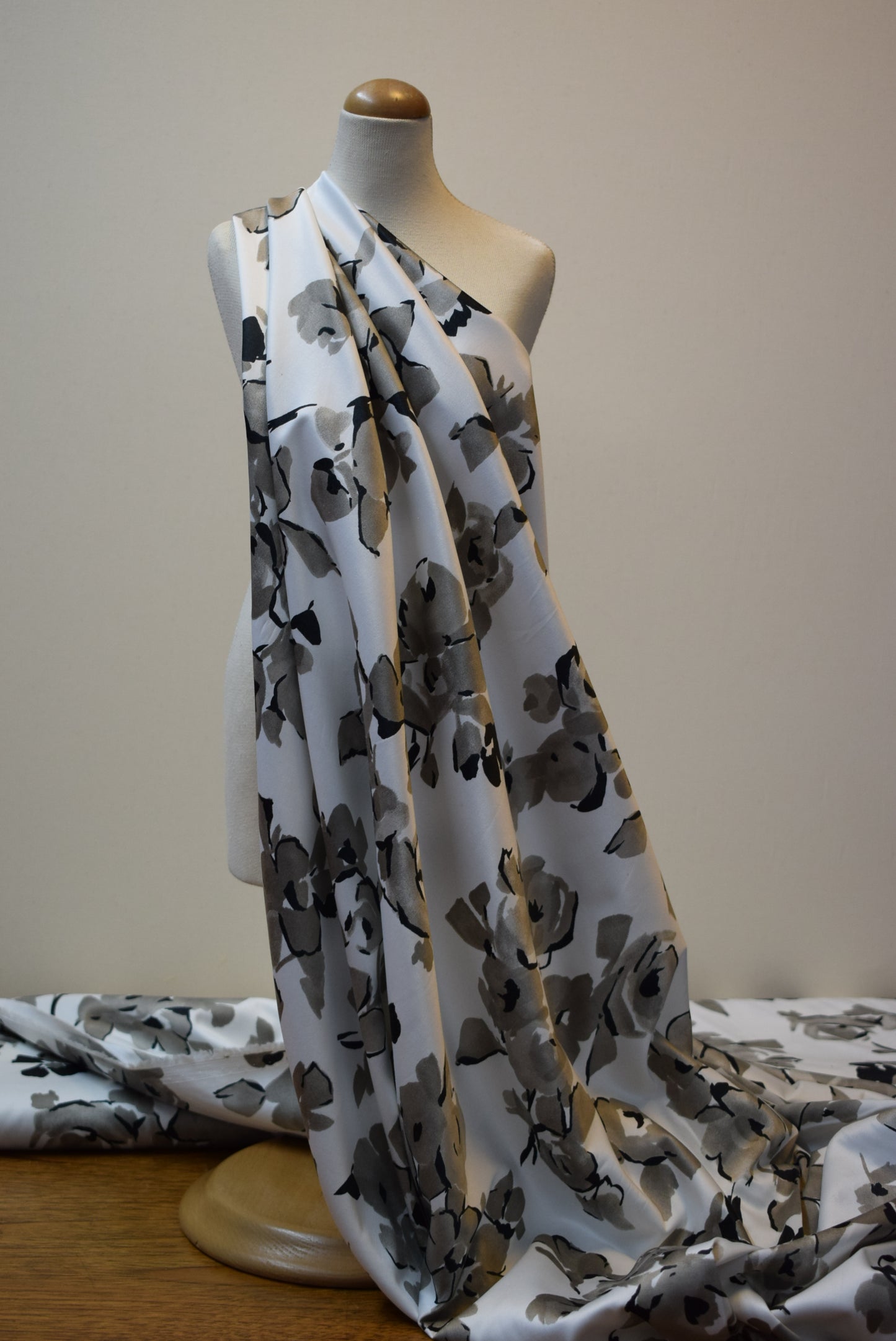 'Calamaio' Sateen Print