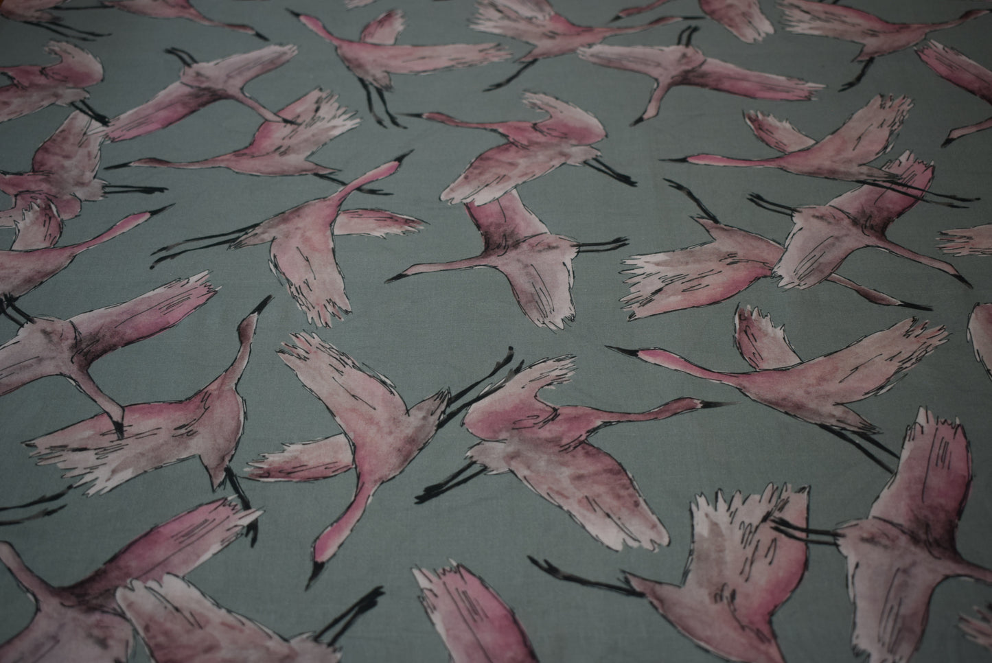'In Flight' Lawn - Mint