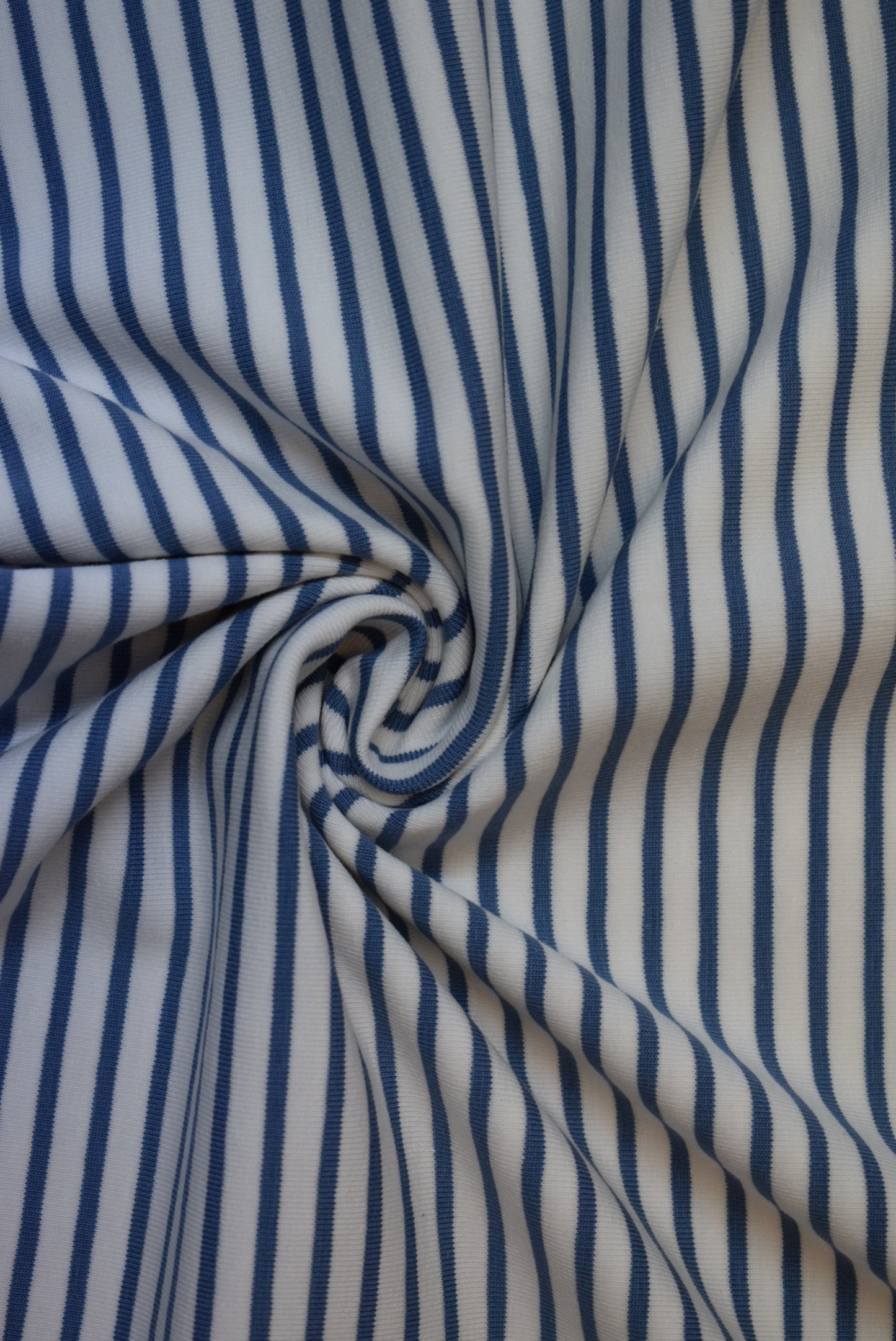 220grms Stripe Jersey - Rose /Ivory
